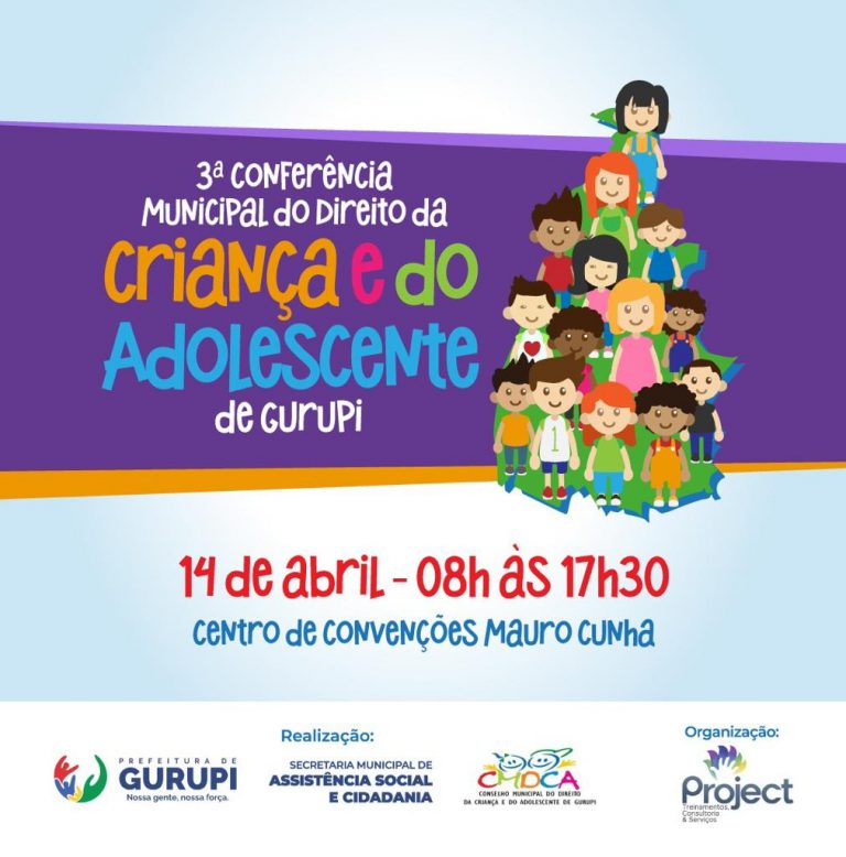 CMDCA no Jornal- Conferência Municipal dos Direitos da Criança e do  Adolescente - CMDCA